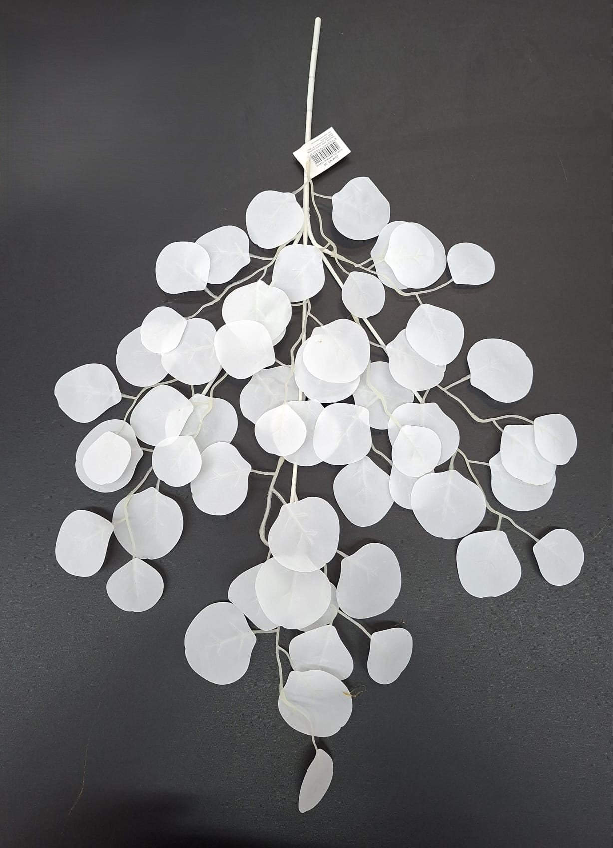 Eucalipt Artificial Alb 60cm – Set 12 Fire Decorative